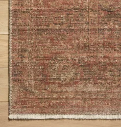 Molly MOL-09 Brick / Bark Area Rug