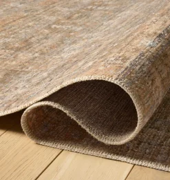 Molly MOL-06 Gold / Blue Area Rug