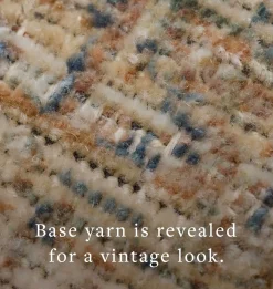 Molly MOL-01 Natural / Denim Area Rug