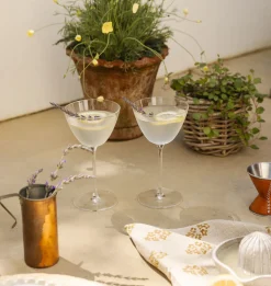 Monroe Martini Glass