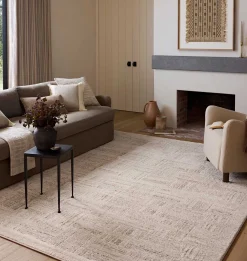 Monty MOT-01 Ivory / Taupe Area Rug