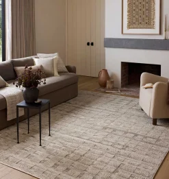 Monty MOT-06 Pebble / Beige Area Rug