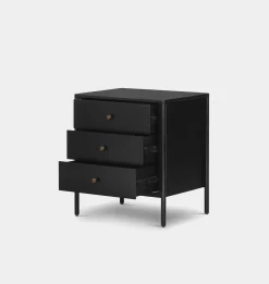 Morelos 3 Drawer Nightstand