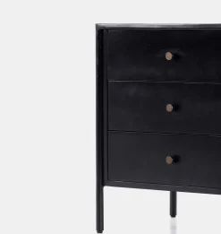 Morelos 3 Drawer Nightstand