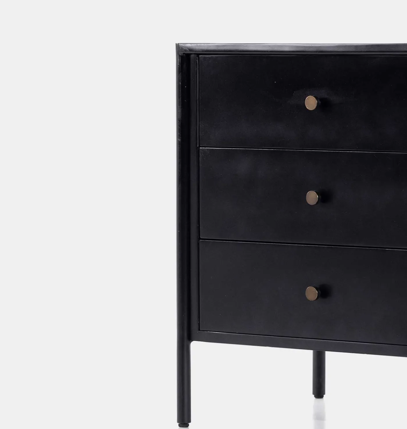 Morelos 3 Drawer Nightstand