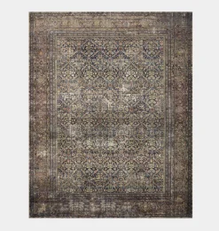 Morgan MOG-03 Denim / Multi Area Rug