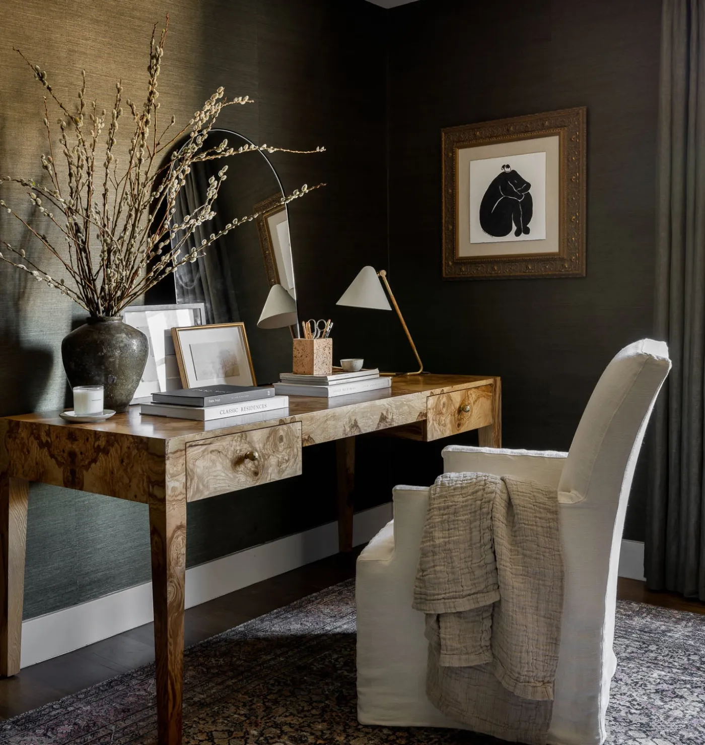 Morgan MOG-03 Denim / Multi Area Rug