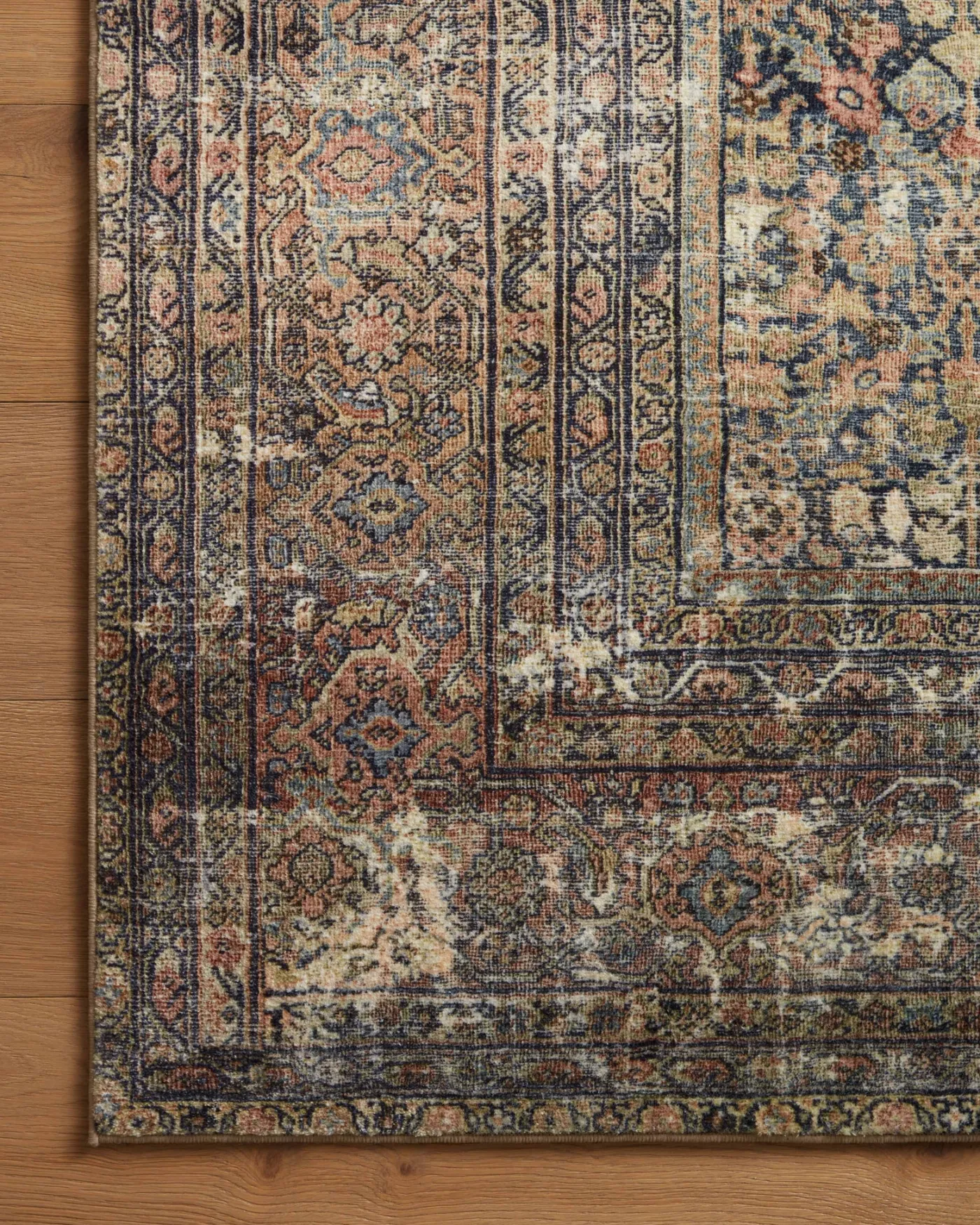 Morgan MOG-03 Denim / Multi Area Rug
