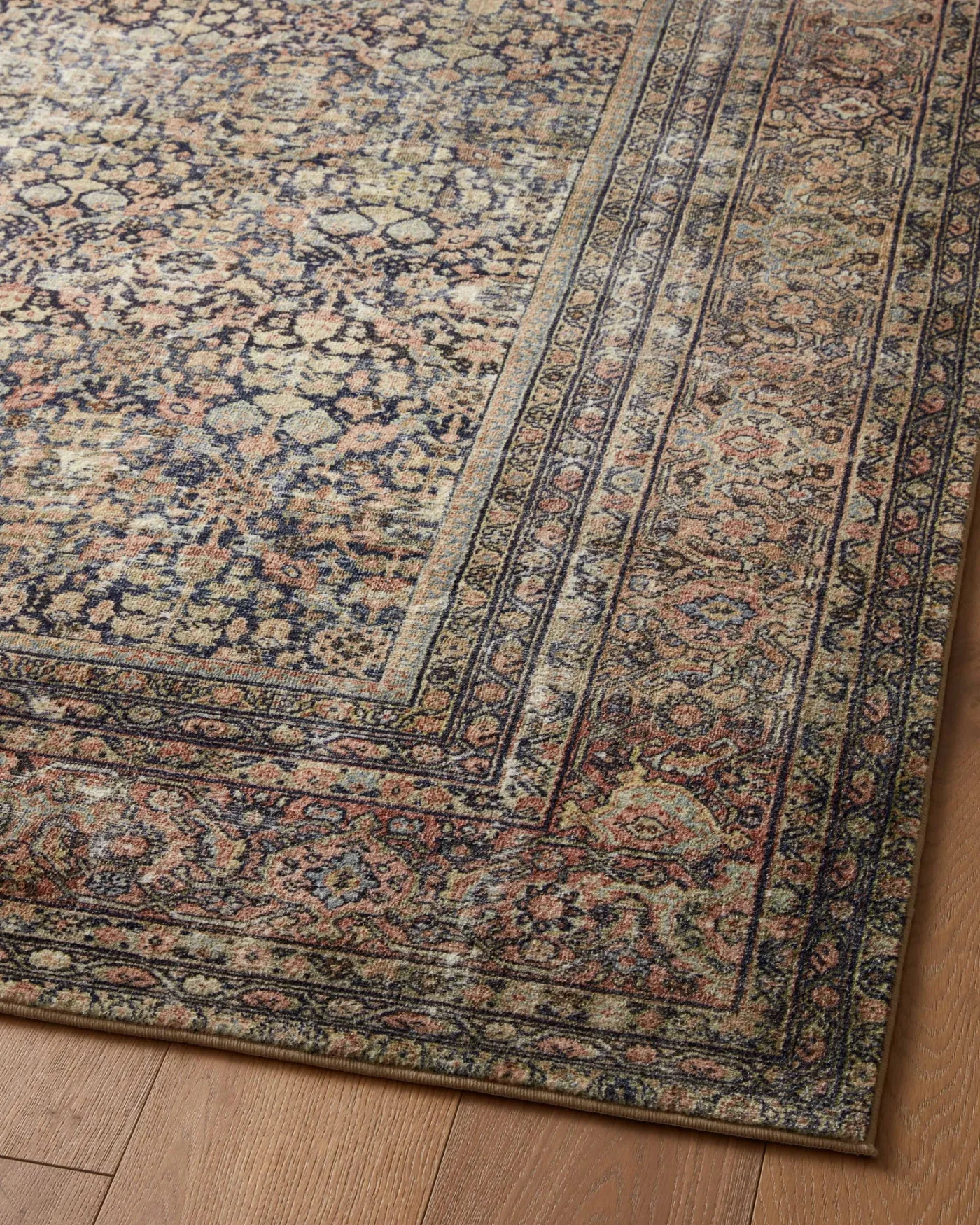 Morgan MOG-03 Denim / Multi Area Rug
