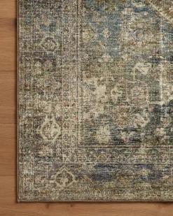 Morgan MOG-05 Spice / Lagoon Area Rug