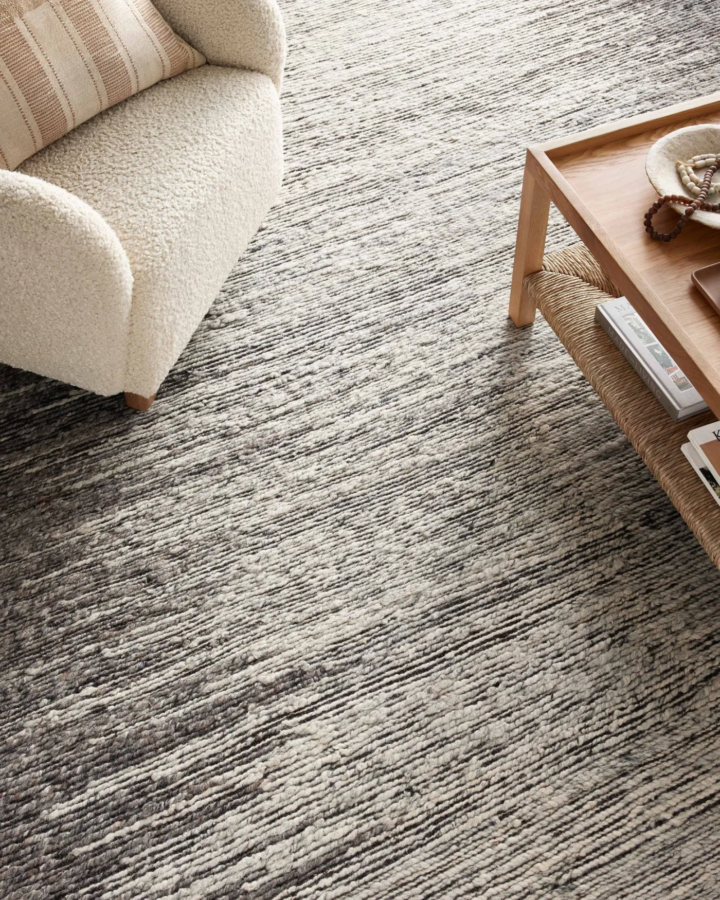 Mulholland MUL-01 Bark / Natural Area Rug