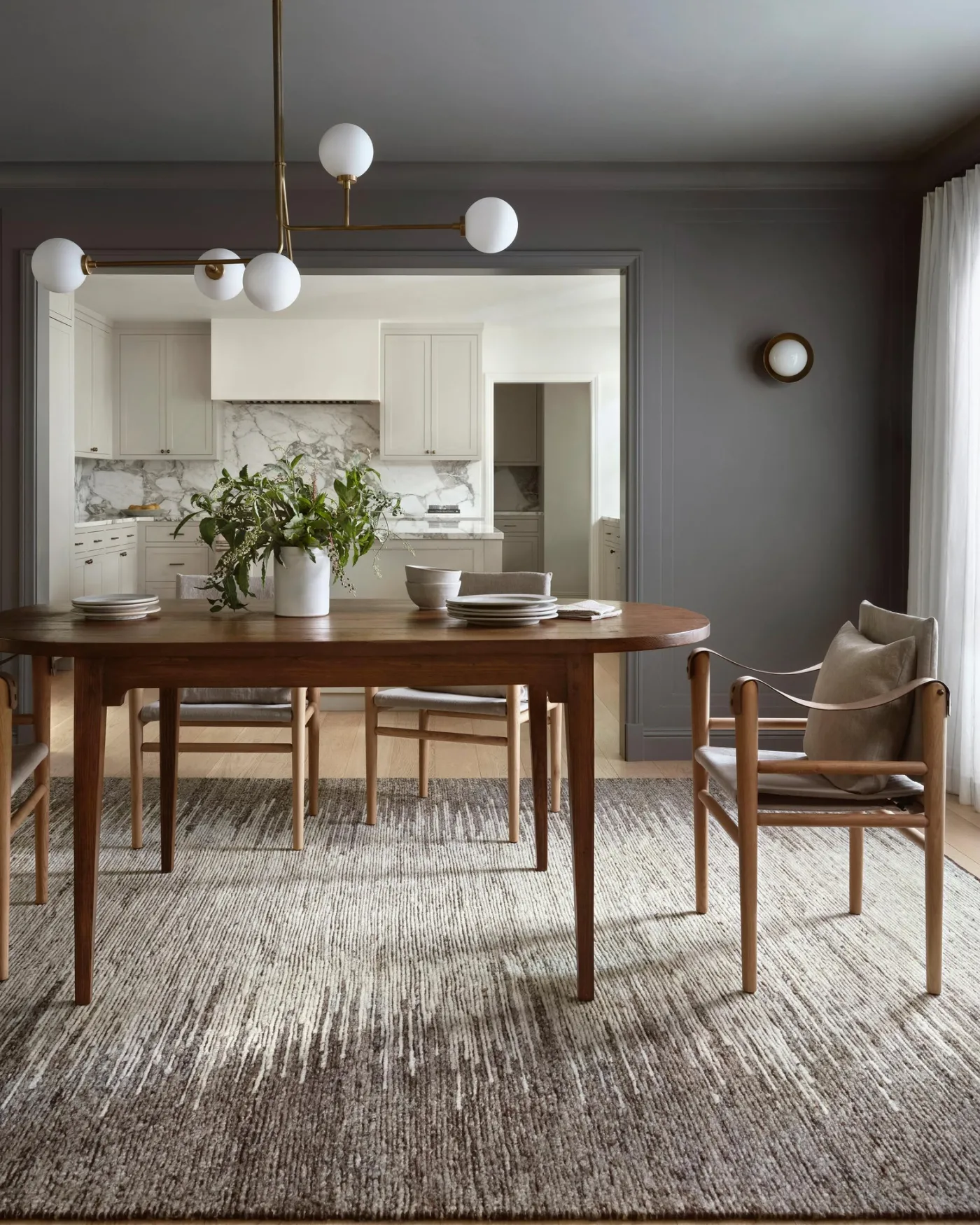 Mulholland MUL-01 Bark / Natural Area Rug