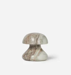 Mushroom Marble Bookend S/2