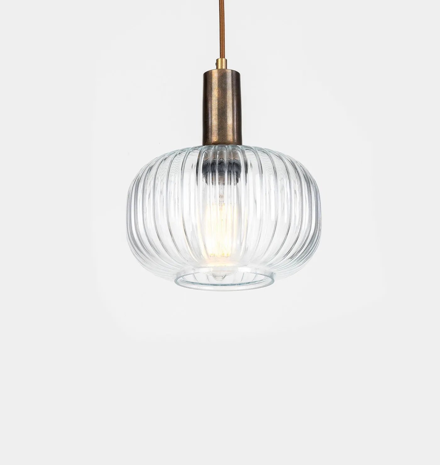 Nehir Pendant Antique Brass