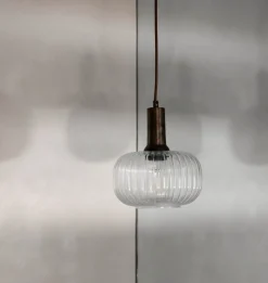 Nehir Pendant Antique Brass