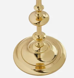 Oma Brass Taper Candlestick Holder