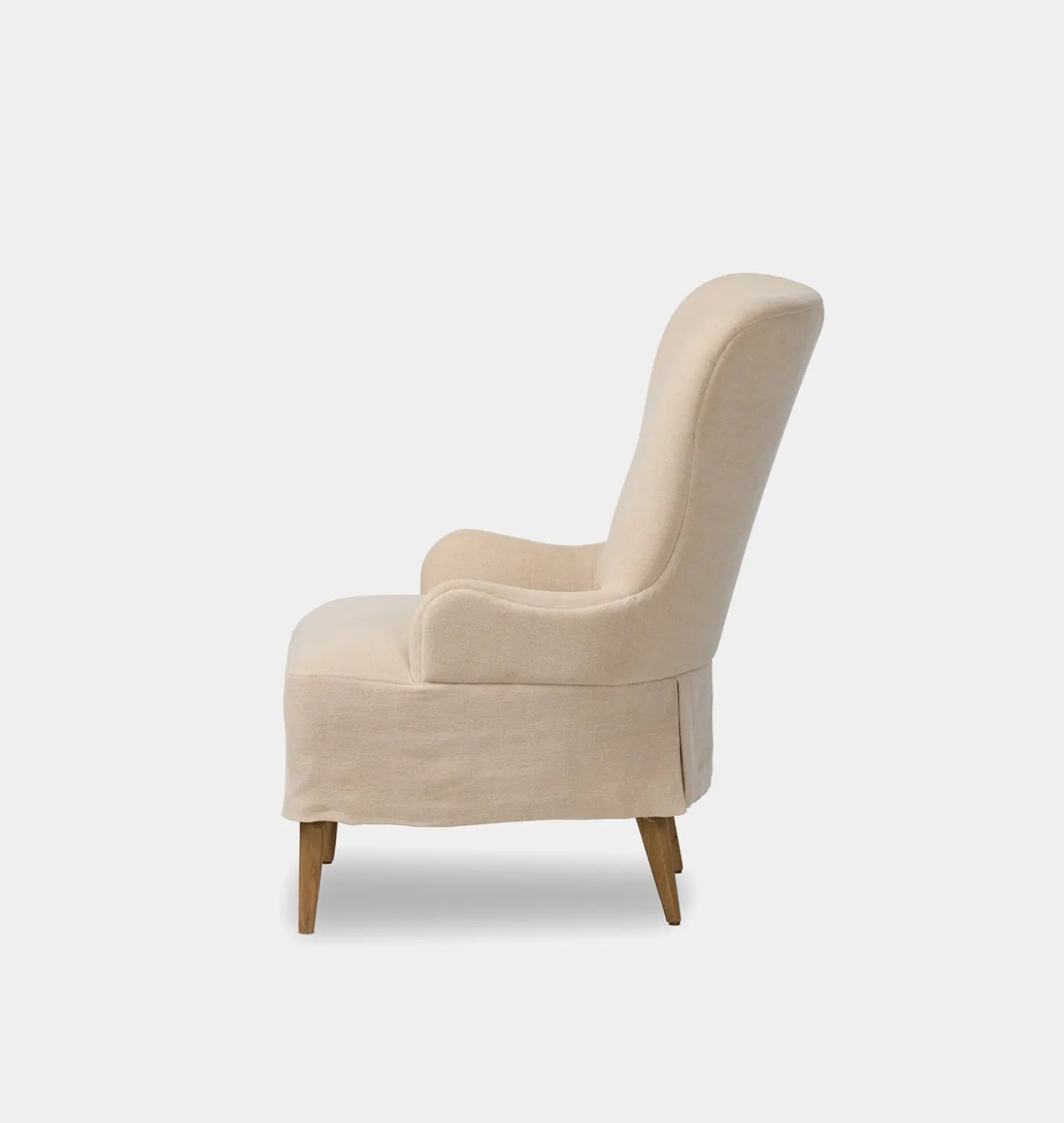 Omar Slipcovered Lounge Chair