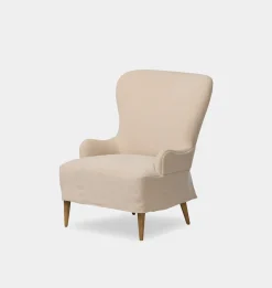 Omar Slipcovered Lounge Chair
