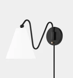 Onda Plug-In Wall Sconce