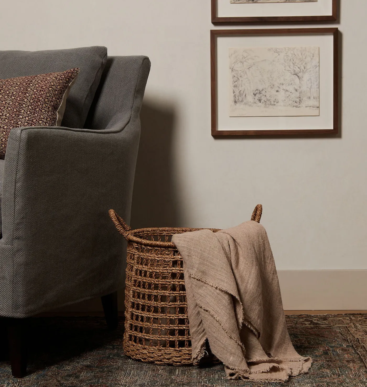 Open Weave Basket