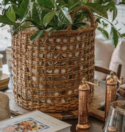 Open Weave Basket