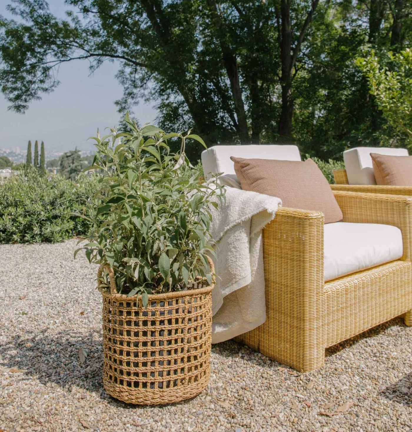 Open Weave Basket