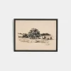 Path View by Dan Hobday Framed Print