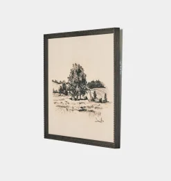 Path View by Dan Hobday Framed Print