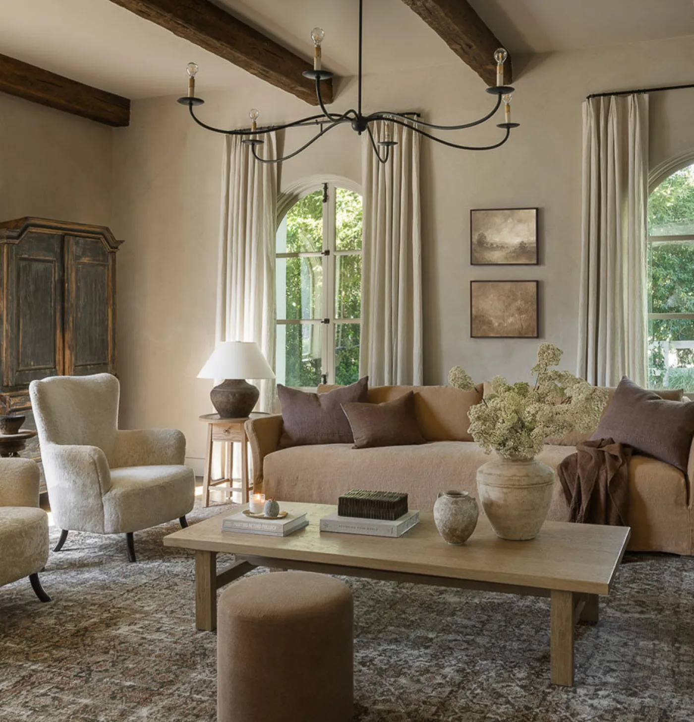 Pulpo Black Chandelier
