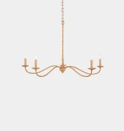 Pulpo Rattan Chandelier