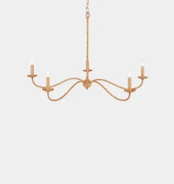 Pulpo Rattan Chandelier