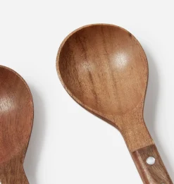 Raelyn Mango Wood Salad Servers S/2