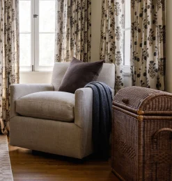 Randi Swivel Glider Chair and Ottoman