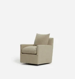 Randi Swivel Glider Chair and Ottoman