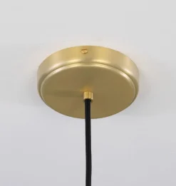 Rebell Coolie Holophane Glass Pendant Light