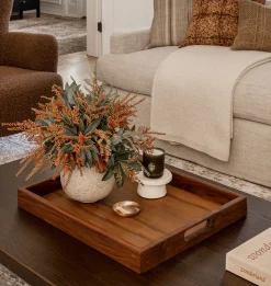 Rectangular Walnut Tray