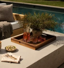 Rectangular Walnut Tray