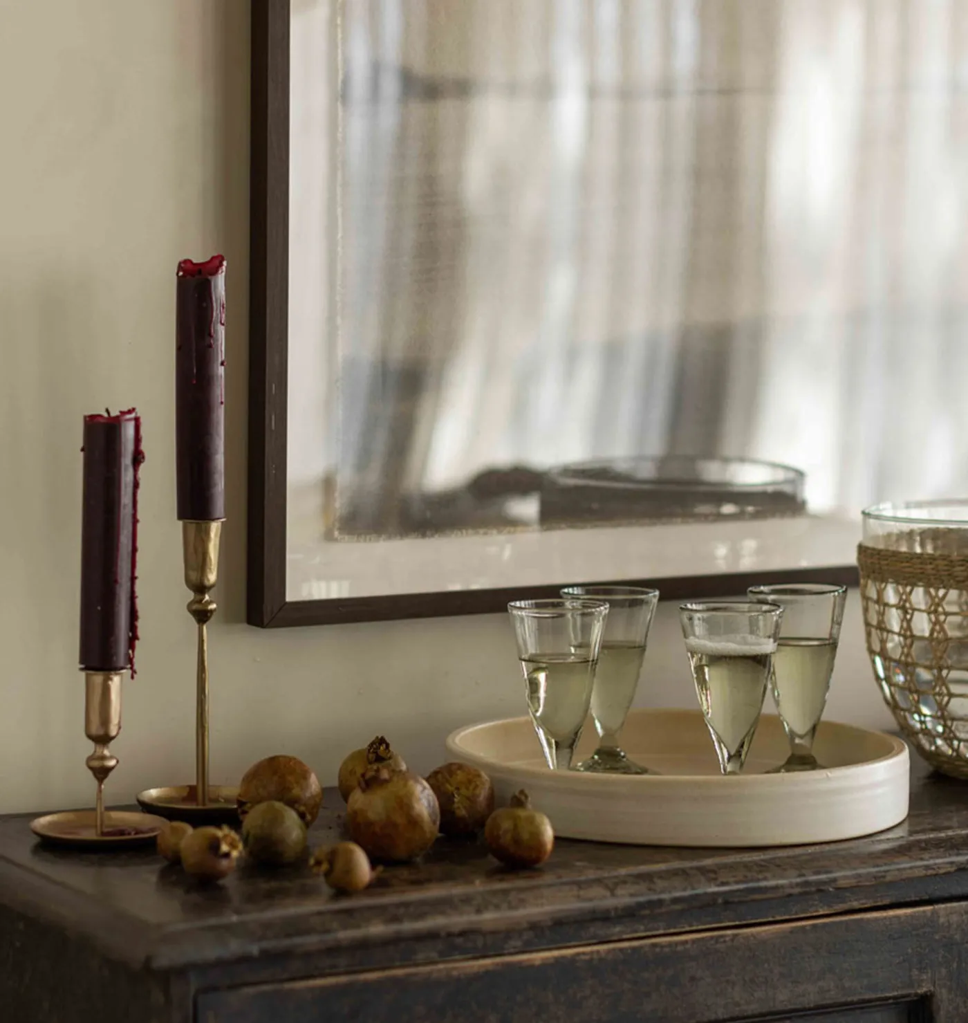 Recycled Champagne Glass