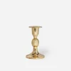 Rina Brass Taper Candlestick Holder