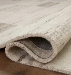 Rocky ROC-04 Ivory / Dove Area Rug