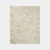 Rocky ROC-01 Ivory / Silver Area Rug