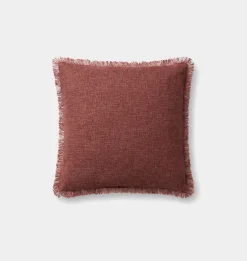 Sable Pillow 18'' x 18'' Wine