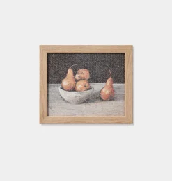 Santa Maria Pears 13" x 11" Framed Wall Art