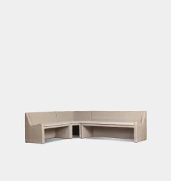 Senna Outdoor L-Shape Dining Banquette
