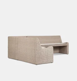 Senna Outdoor L-Shape Dining Banquette
