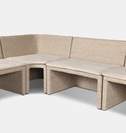 Senna Outdoor U-Shape Dining Banquette