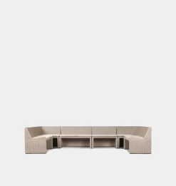 Senna Outdoor U-Shape Dining Banquette