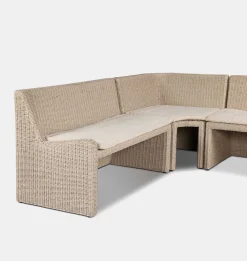 Senna Outdoor U-Shape Dining Banquette