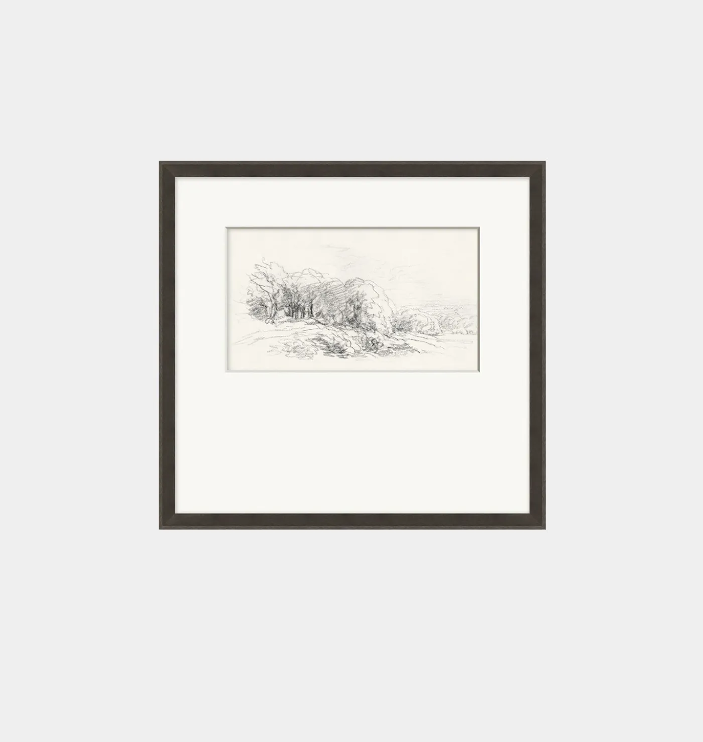 Sketchbook Landscape Memories 1 Framed Print 21" x 20"