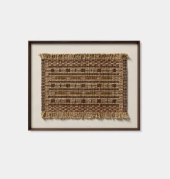 Solvang Beige / Brown 34" x 42" Framed Wall Art